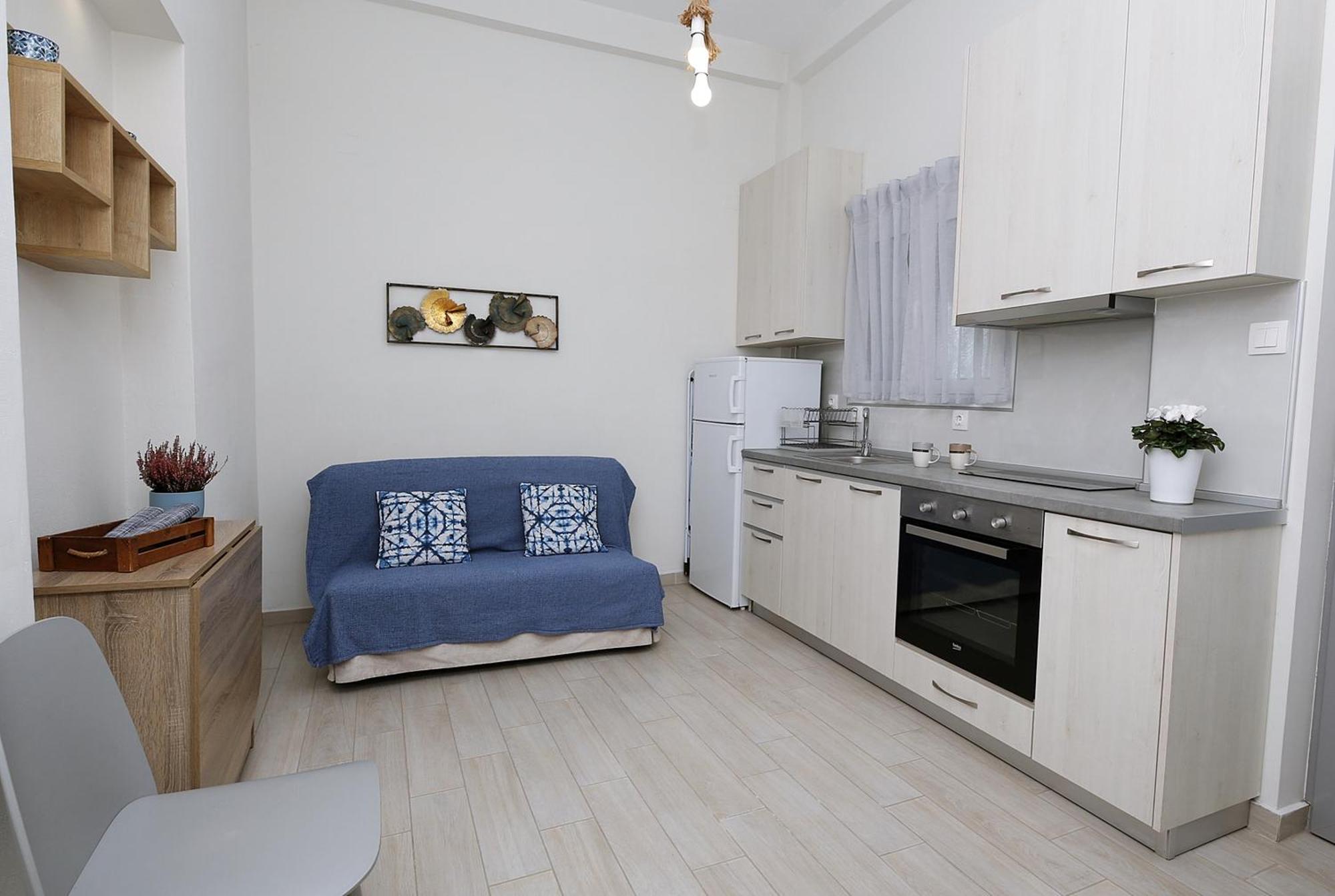 Katie'S Blue House Apartment Volos Luaran gambar